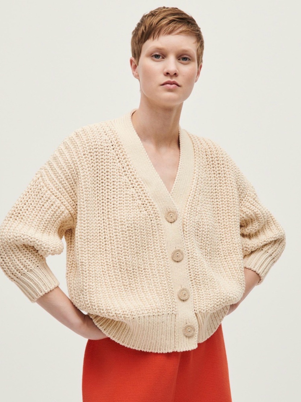 Babaa Cardigan no18 Natural